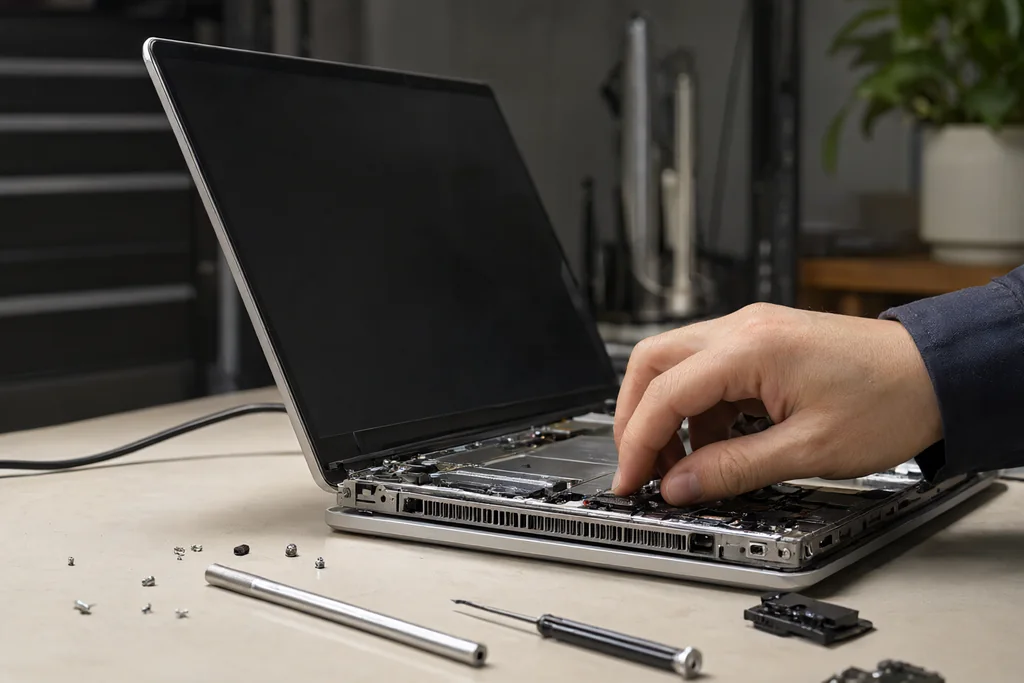 Optická mechanika: závady a výměna